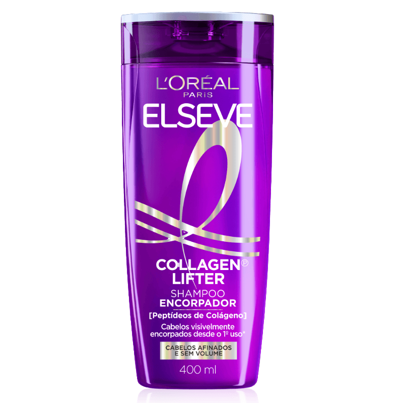 Shampoo L'Oréal Paris Elseve Collagen Lifter Frasco 400ml