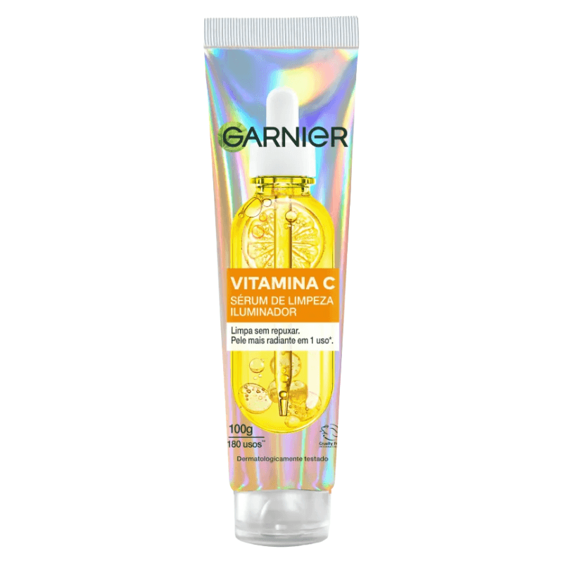 Serum De Limpeza Iluminador Facial Garnier Vitamina C Bisnaga 100g
