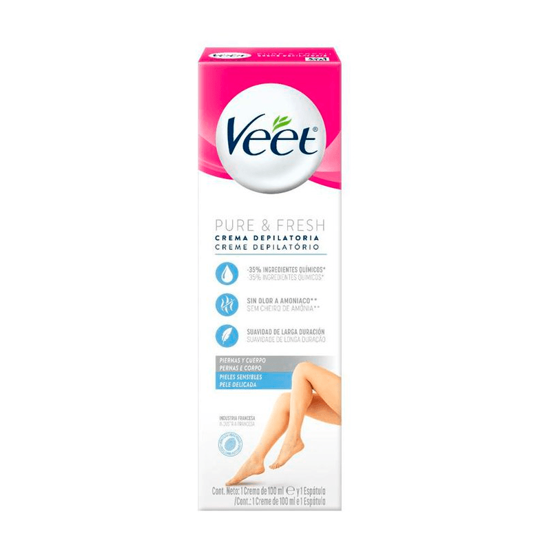 Creme Depilatorio Veet Pele Delicada 100ml
