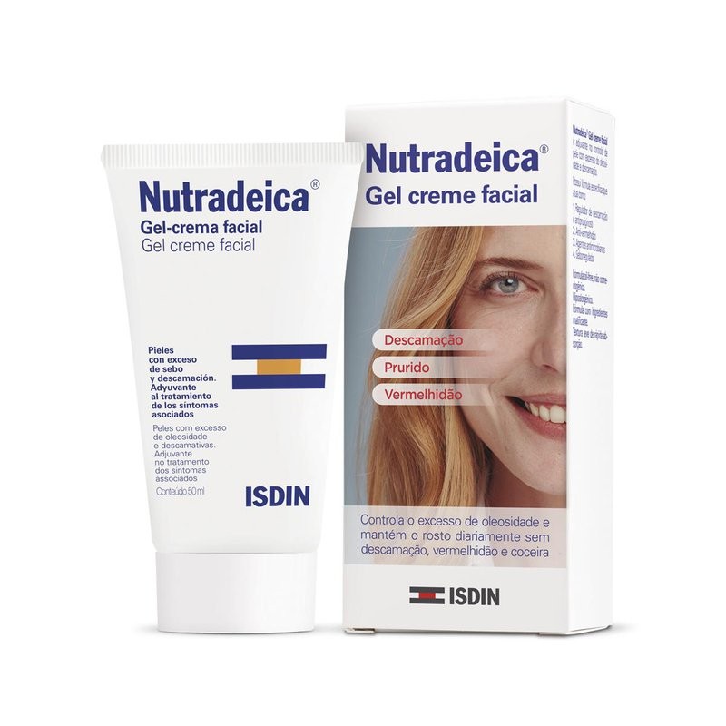 Gel Creme Facial Nutradeica Isdin 50ml