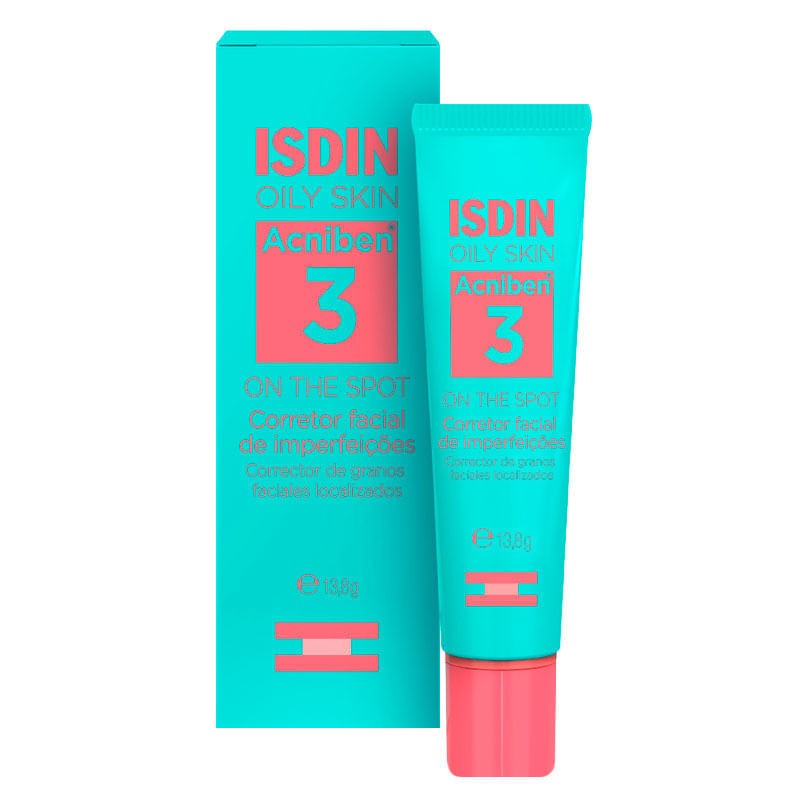 Acniben 3 Gel Secativo Para Espinha Isdin 13,8g