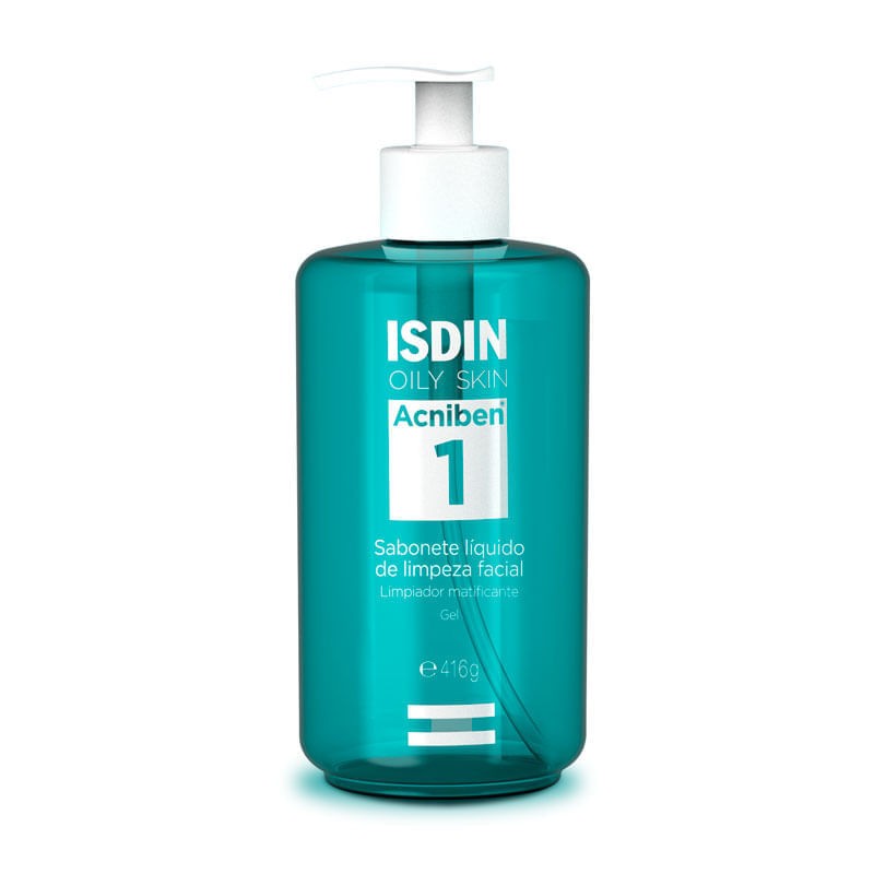Acniben 1 Sabonete Liquido Facial Isdin 416g